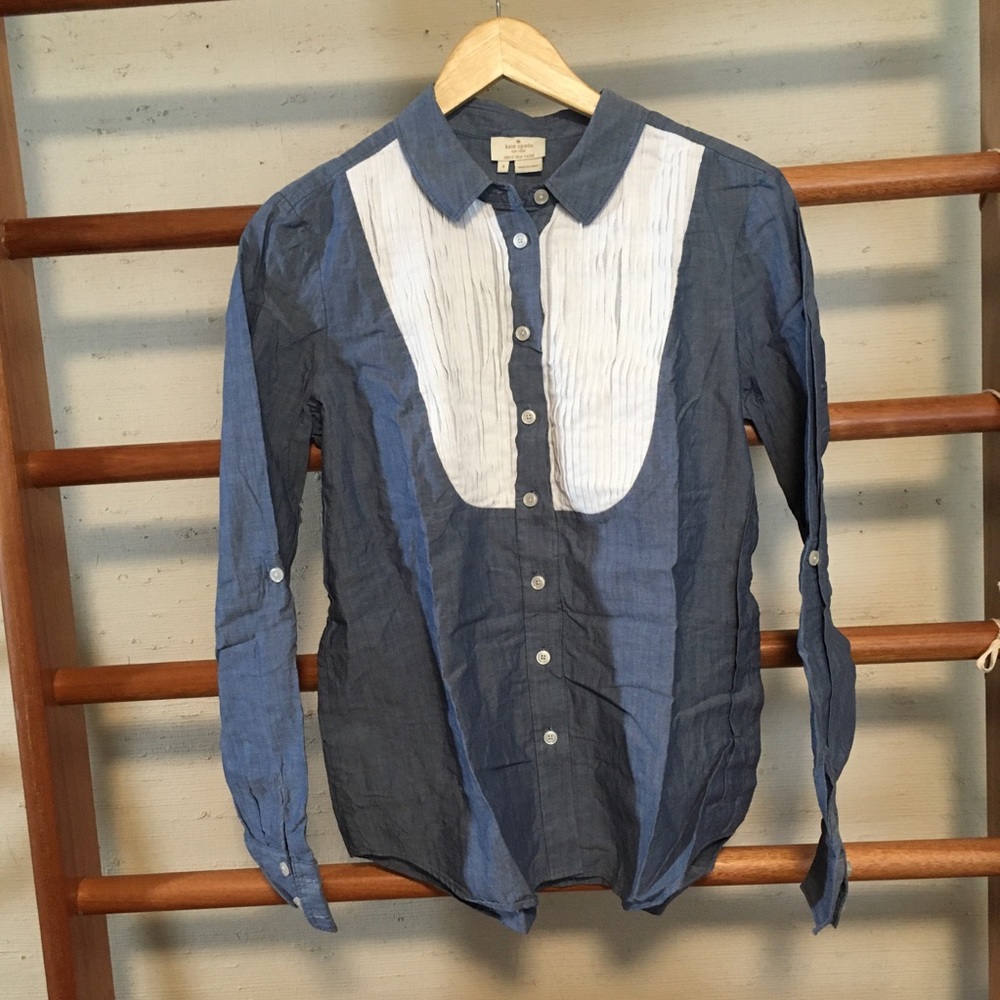 Kate Spade denim shirt size 4